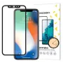 Wozinsky Apple iPhone 12 Pro/12 Līmējošais rūdītais stikls Pilns ekrāns Melns
