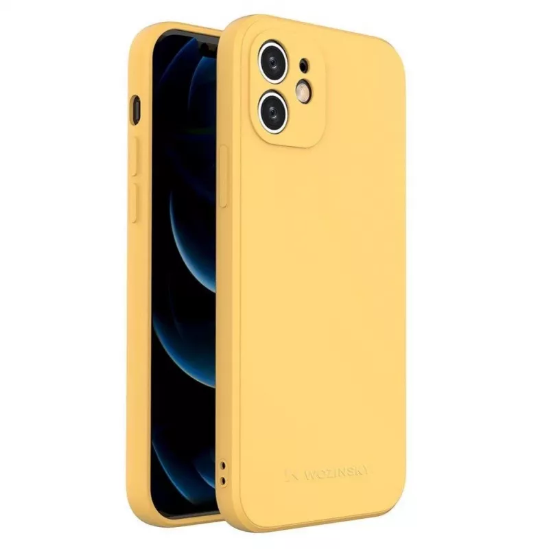 Wozinsky Apple iPhone XS Max Silikona Maciņš Dzeltens