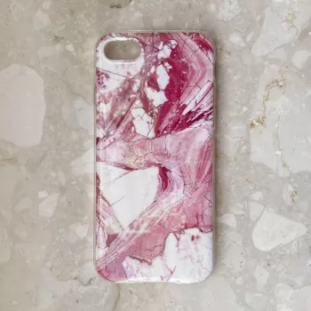 Wozinsky Black Marble TPU Case for Samsung A73
