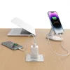 Wozinsky CMWCW 20W USB-C / USB-A sienas lādētājs - balts