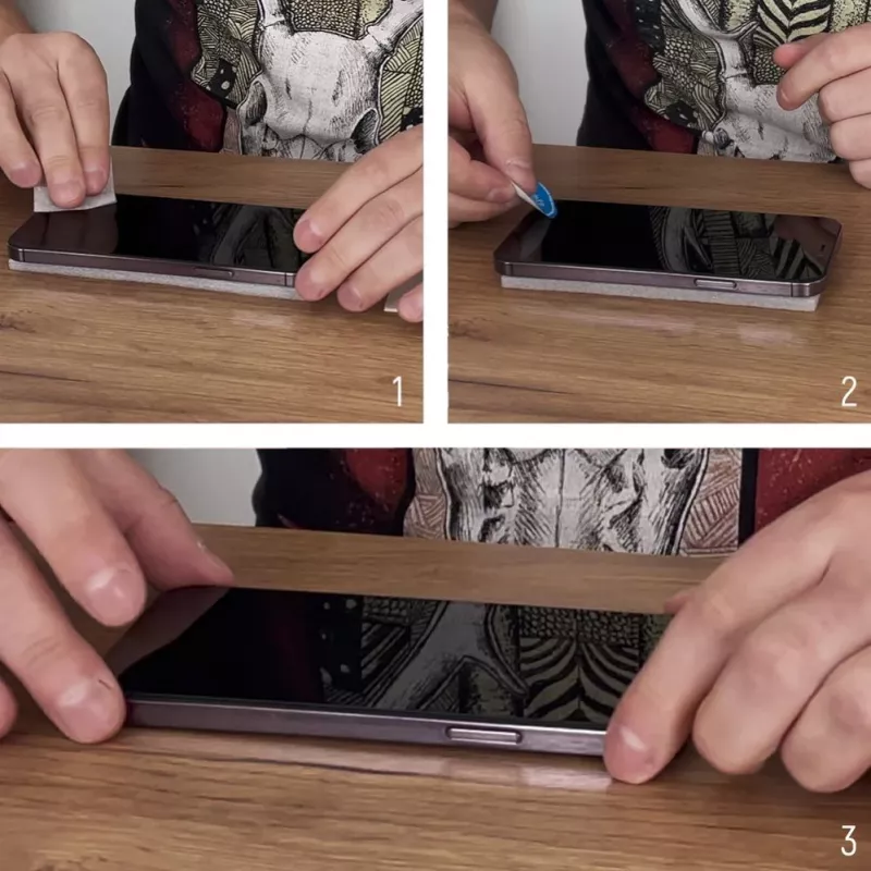 Wozinsky Full Glue Rūdītais Stikls Samsung Galaxy S23, 2 iepakojumā