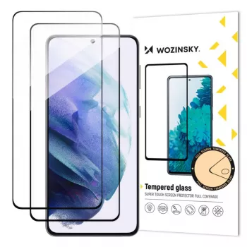 Wozinsky Full Glue Rūdītais Stikls Samsung Galaxy S23, 2 iepakojumā