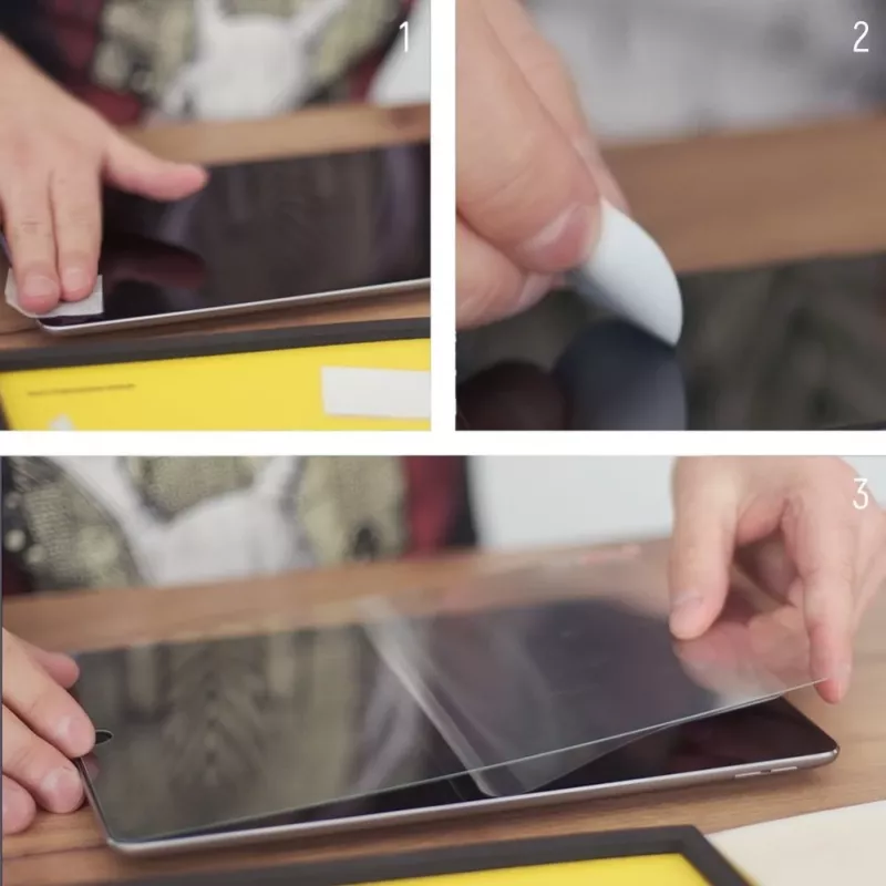Wozinsky Rūdīta stikla ekrāna aizsargs Xiaomi Redmi Pad Pro 5G - 9H cietība, 0,3 mm, oleofobs pārklājums, bez burbuļiem