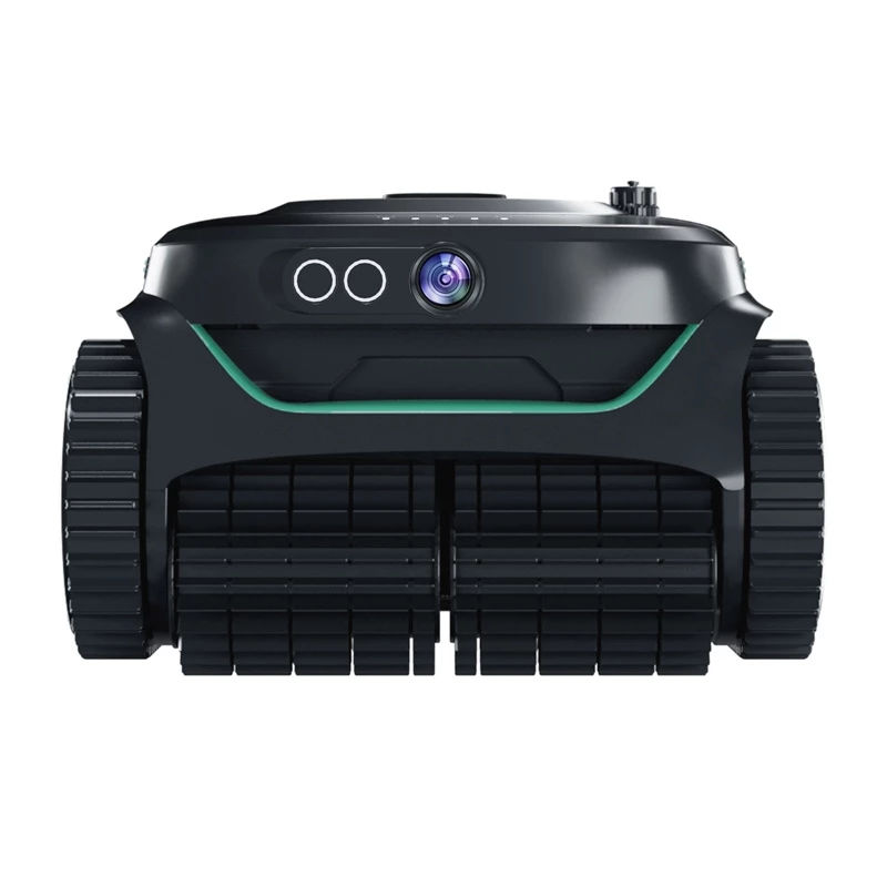 WYBOT C2 Pro Vision Wireless Robotic Pool Cleaner with AI Vision, 240-Minute Runtime and 200 m² Coverage