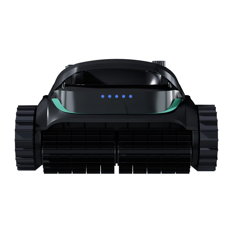 WYBOT M2 bezvadu robotizētais baseina tīrītājs ar sienu un ūdenslīnijas kāpšanu, 180 min darbības laiks, 7800mAh akumulators, lietotnes vadība, baseiniem līdz 200 m²