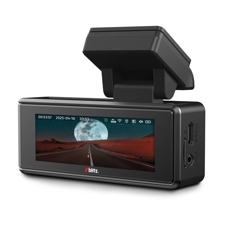 XBLITZ STELLAR Premium Video Recorder ar STARVIS sensoru, Wi-Fi un GPS