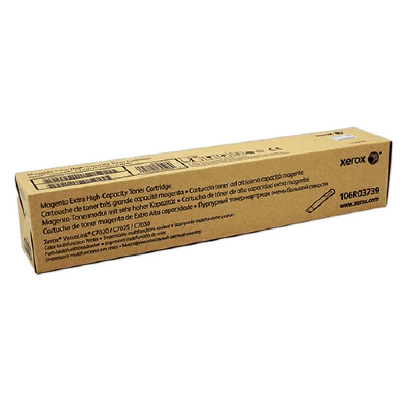 Xerox oriģinālā tonera kasetne 106R03739 fuksīna – VersaLink C7020/C7025/C7030 (16 500 lapas)