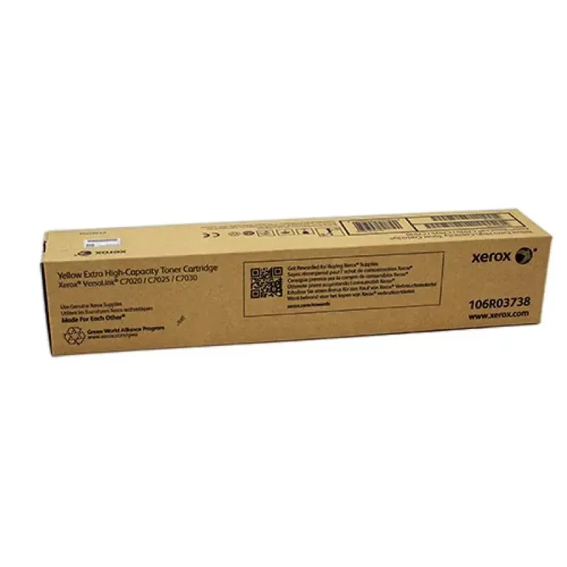 Xerox oriģinālā tonera kasetne dzeltena (106R03738) VersaLink C7020/C7025/C7030 - 16 500 lapas