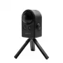XGRIDS PortalCam Standard Kit - 1080p Full HD AI izsekošanas tīmekļa kamera ar 2 asu gimbalu, 360° panoramēšanu, žestu vadību, USB-C, Bluetooth 5.0, uzlādējamu akumulatoru, matēti melnu