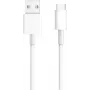 Xiaomi B5497 USB-C uz USB-C 5A ātrās uzlādes kabelis 1m balts