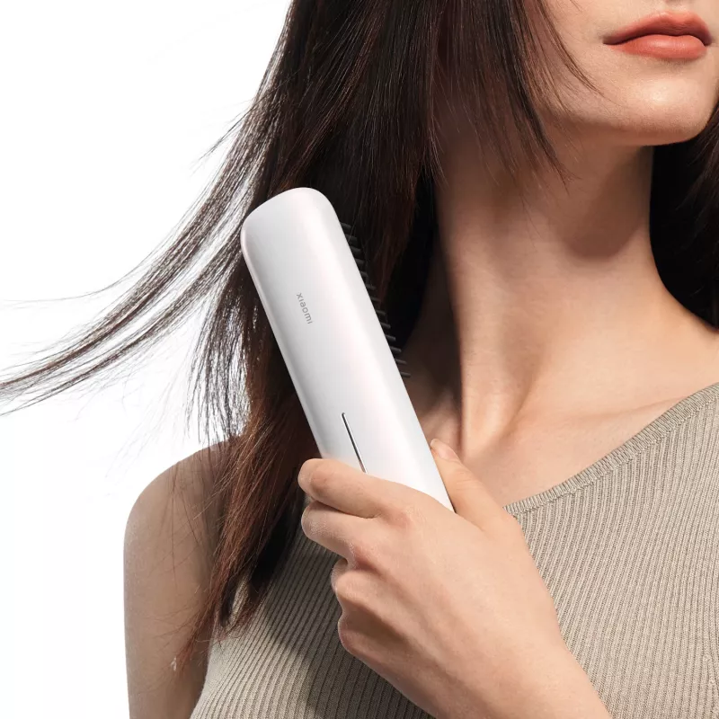 Xiaomi bezvadu matu taisnotāja suka 2600mAh USB-C 3 temperatūras režīmi 200°C jonu balta