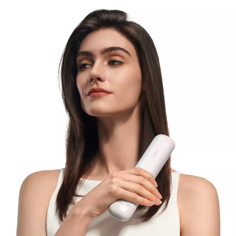 Xiaomi bezvadu matu taisnotāja suka 2600mAh USB-C 3 temperatūras režīmi 200°C jonu balta