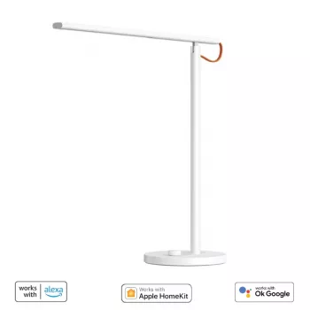 Xiaomi LED Galda lampa 1S Smart Dimmable Wi-Fi Eye-Care Table Lamp with Apple HomeKit, Alexa, Google Assistant, 520 lm, 2700-6500K, Ra90