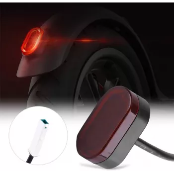 Xiaomi M365 PRO aizmugurējais lukturis - LED bremžu luktura nomaiņa M365 Pro, M365, 1S, Essential, Pro 2 elektriskajiem skrejriteņiem