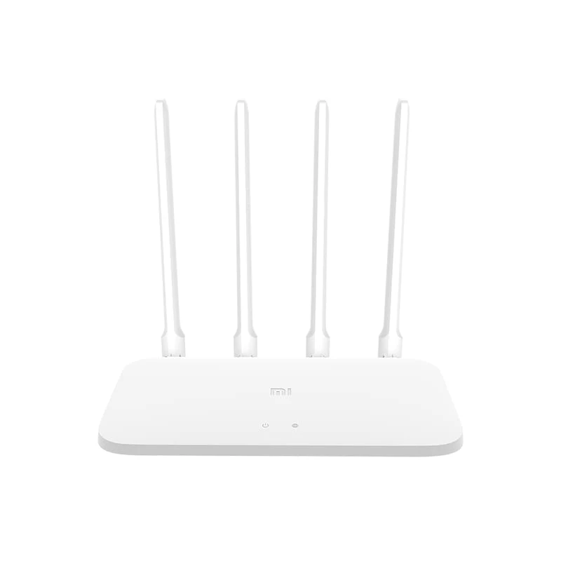 Xiaomi Mi Router 4C Wi-Fi 4 bezvadu maršrutētājs (2.4GHz, 300 Mbps, 4 antenas, 3x Fast Ethernet) balts