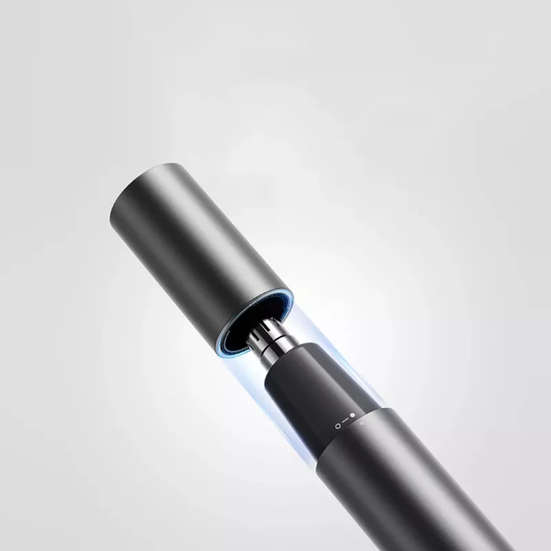 Xiaomi deguna matu trimmeris BHR8997GL ar divpusēju rotējošu asmeni, IPX7 mazgājams, darbojas ar baterijām, melns