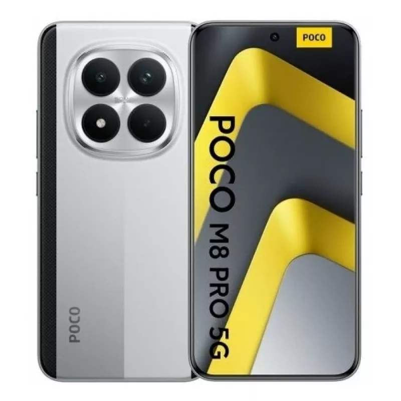 Xiaomi POCO M8 Pro 5G 12/512GB Sudraba