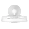 Xiaomi uzlādējamais mini ventilators BHR6089GL 2000mAh USB portatīvais rokas ventilators ar noņemamu pamatni, 4 ātrumi, bezsuku motors, balts