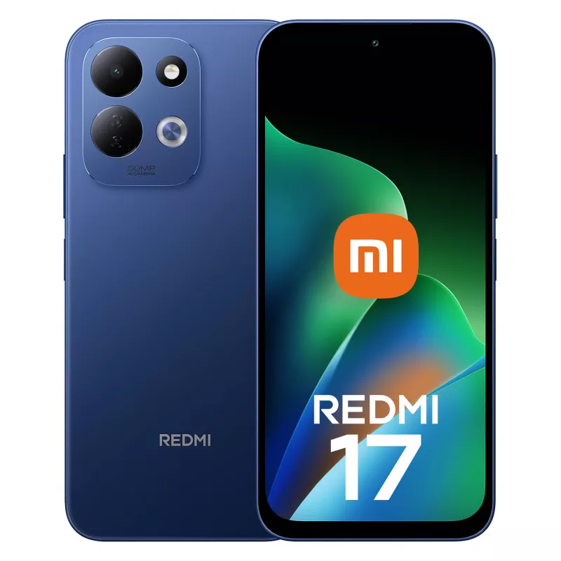 Xiaomi Redmi 17 4G Dual SIM 4GB RAM 128GB Deep Blue viedtālrunis