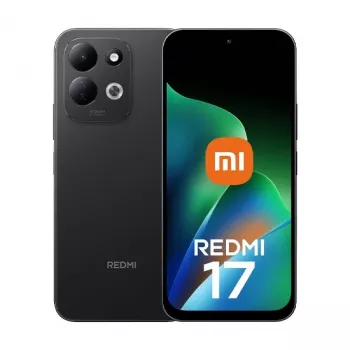 Xiaomi Redmi 17 4G Dual SIM, 4GB RAM, 256GB atmiņa, 6.7 collu IPS LCD, 50MP kamera, 5000mAh, melns