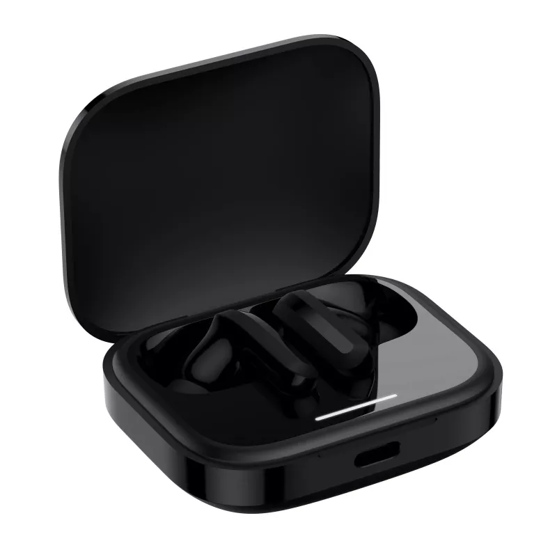 Xiaomi Redmi Buds 5 True Wireless Earbuds ar Hybrid ANC, 46dB, Bluetooth 5.3, IP54, Melns