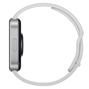 Xiaomi Redmi Watch 6 Active Matte Silver Smartwatch ar AMOLED displeju, GPS, Bluetooth zvanīšanu, 14 dienu akumulatoru