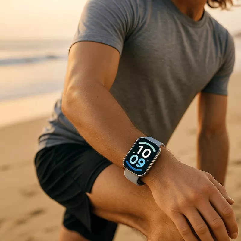 Xiaomi Redmi Watch 6 Active Matte Silver Smartwatch ar AMOLED displeju, GPS, Bluetooth zvanīšanu, 14 dienu akumulatoru