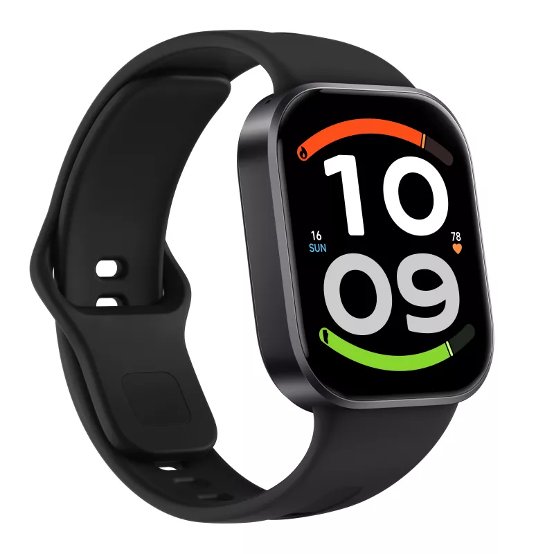 Xiaomi Redmi Watch 6 Active (Midnight Black) Viedpulkstenis, 1.83 collu LCD, Bluetooth zvani, 12 dienu akumulators