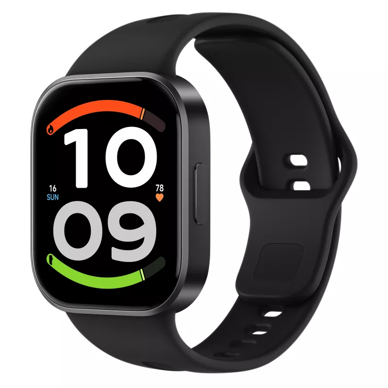 Xiaomi Redmi Watch 6 Active (Midnight Black) Viedpulkstenis, 1.83 collu LCD, Bluetooth zvani, 12 dienu akumulators