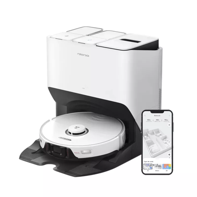 Xiaomi Roborock S8 Pro Ultra Robot Putekļsūcējs Balts