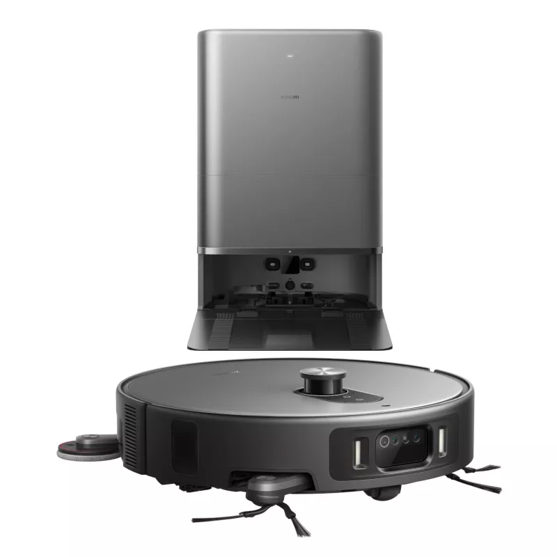 Xiaomi Robot Vacuum 6 Max putekļsūcējs robots ar Omni staciju, 35000 Pa, pelēks