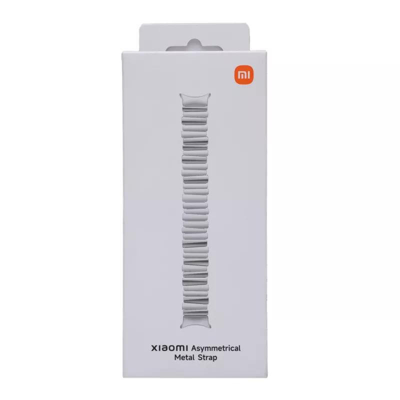 Xiaomi Smart Band 10 Asimetriska metāla siksniņa – Sudraba