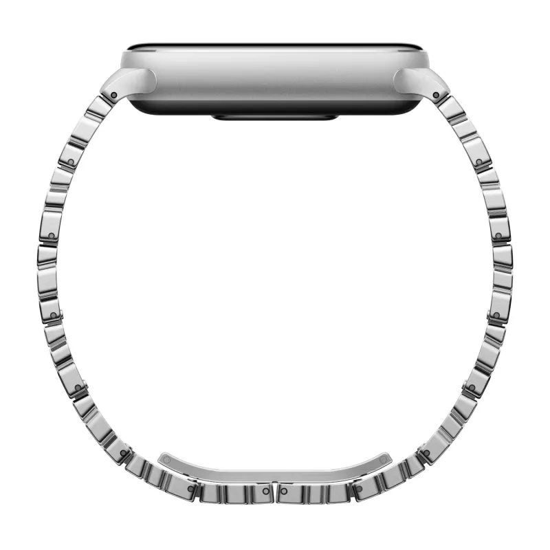 Xiaomi Smart Band 10 Asimetriska metāla siksniņa – Sudraba