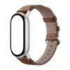 Xiaomi Smart Band 10 adīta zīda siksniņa - Feather Brown