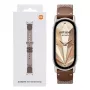 Xiaomi Smart Band 10 adīta zīda siksniņa - Feather Brown