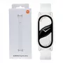 Xiaomi Smart Band 10 magnētiskā Kona ādas siksniņa - Ledus balta