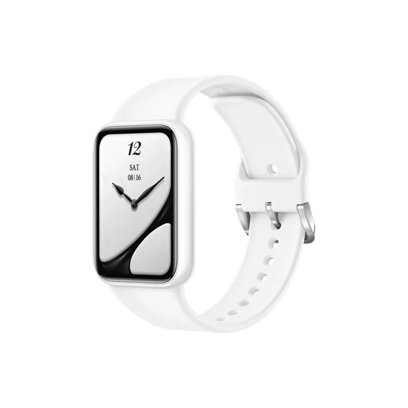 Xiaomi Smart Band 10 Pro Ceramic Edition – 1.74 collu AMOLED aktivitātes izsekotājs ar GPS, 5ATM ūdensizturīgs, balts (BHR095AGL)