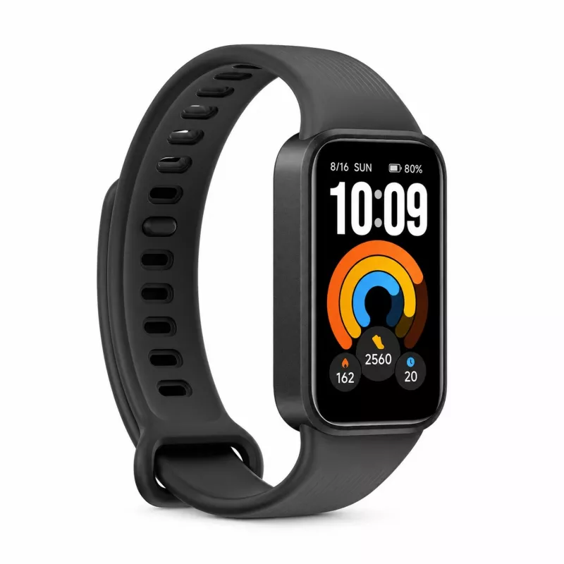 Xiaomi Smart Band 11 Active Black Fitness Tracker ar sirdsdarbības monitoru, Bluetooth 5.3, 1.47 inch TFT displejs, 5 ATM ūdensizturīgs, 14 dienu akumulatora darbības laiks