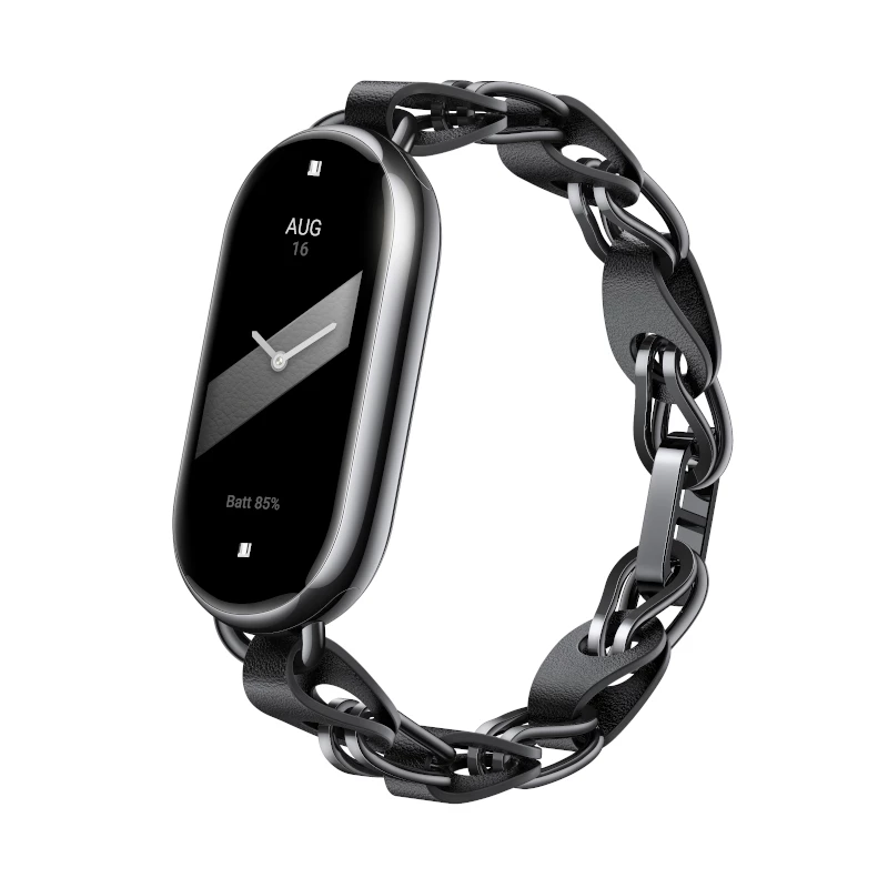 Xiaomi Smart Band 8 ķēdes siksniņa - melna