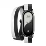 Xiaomi Smart Band 8 dubultā aptinuma siksniņa - melna un balta