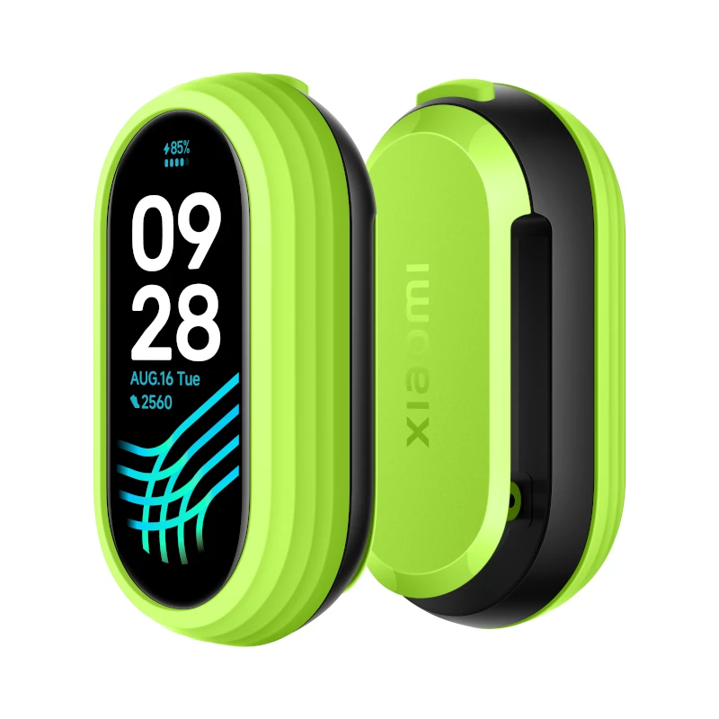 Xiaomi Smart Band 8 Running Clip - Melns - Klipša pievienošanai apaviem fitnesa izsekotājam profesionāliem skriešanas rādītājiem