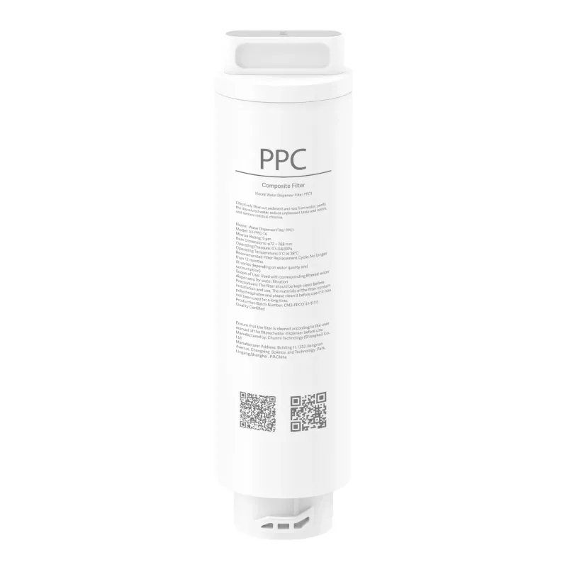 Xiaomi Smart Filtered Water Dispenser Composite Filter PPC (3-Pack) mājdzīvnieku ūdens automātam