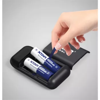 XTAR PB2SLV2 18650 akumulatoru lādētājs un power bank ar USB-C PD3.0 & QC3.0