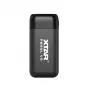 XTAR PB2SLV2 18650 akumulatoru lādētājs un power bank ar USB-C PD3.0 & QC3.0