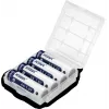 XTAR R6 AA 1.5V Li-ion 2000mAh uzlādējamas baterijas (4 iepakojumā)