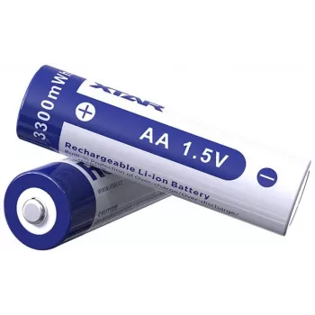XTAR R6 AA 1.5V Li-ion 2000mAh uzlādējamas baterijas (4 iepakojumā)