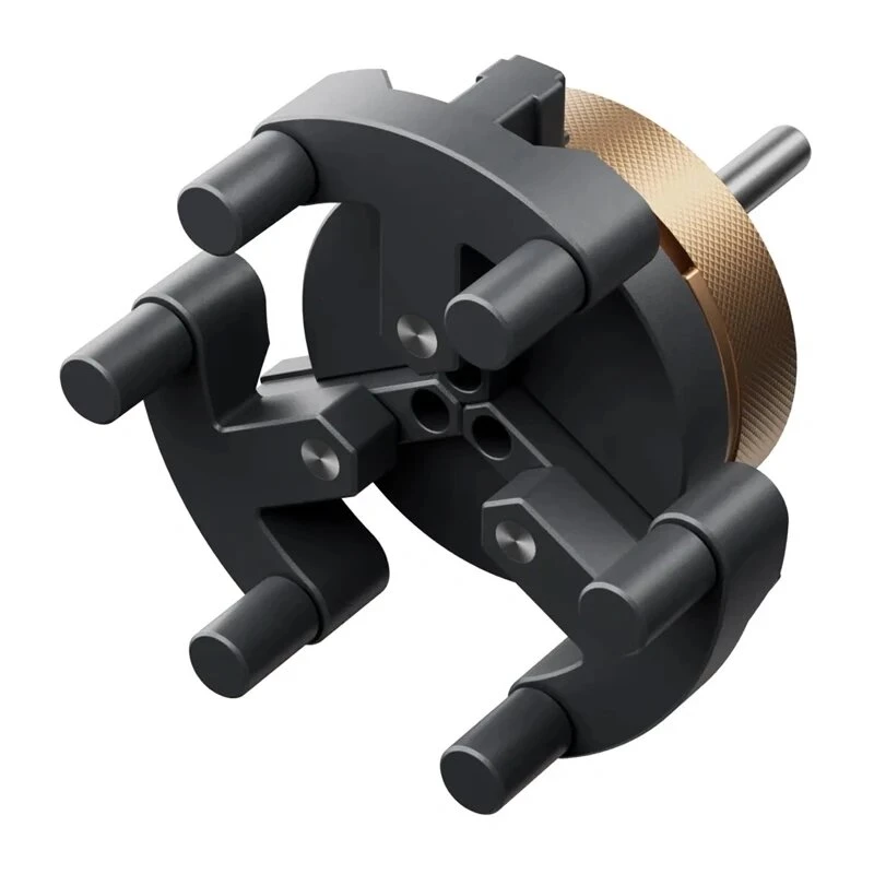 XTOOL RA3 Lite rotējošais adapteris – 4-in-1 rotācijas piederums xTool lāzergravētājiem (spīle, veltnis, gredzens, sfēra)