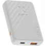 Xtorm Go2 sērijas pārnēsājamais akumulators 5000 mAh 12W USB-C un USB-A Ash White XG2050