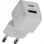 Xtorm NextGen GaN3 Ultra 25W USB-C un USB-A sienas lādētājs – balts XECNG250