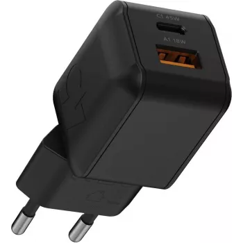 Xtorm NextGen GaN3 Ultra 45W sienas lādētājs PD USB-C un USB-A melns XECNG451